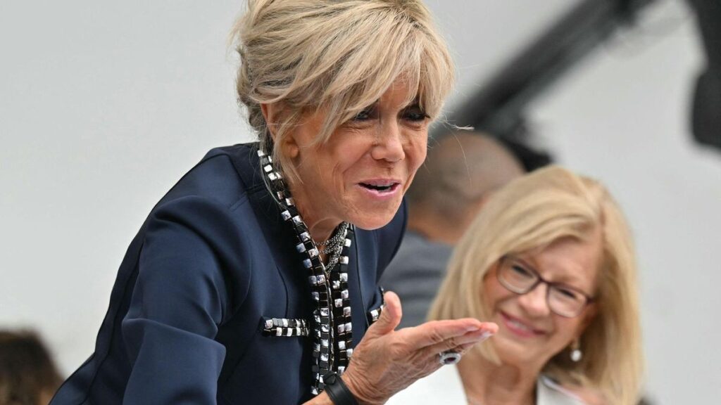 Brigitte Macron ungeschminkt