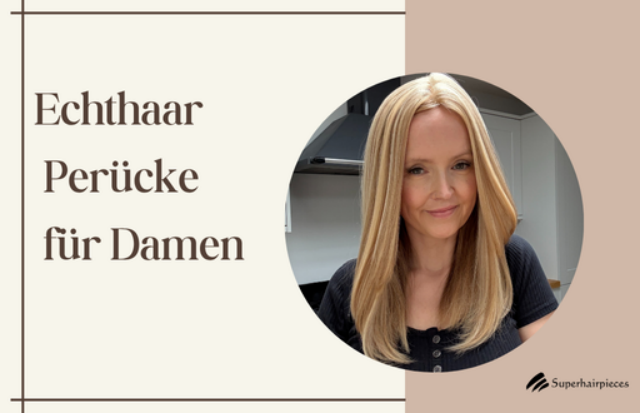 Echthaar perücke