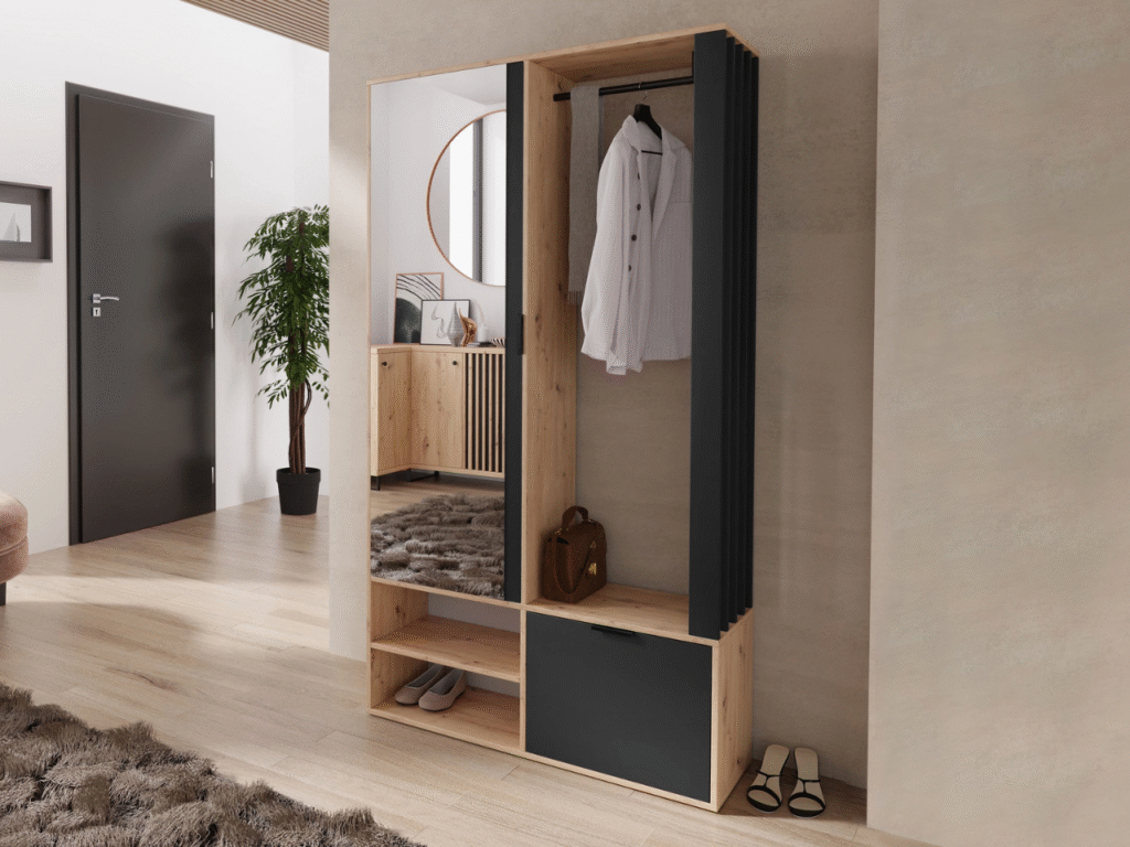 Welcher Garderobe eignet sich für einen schmalen Flur?