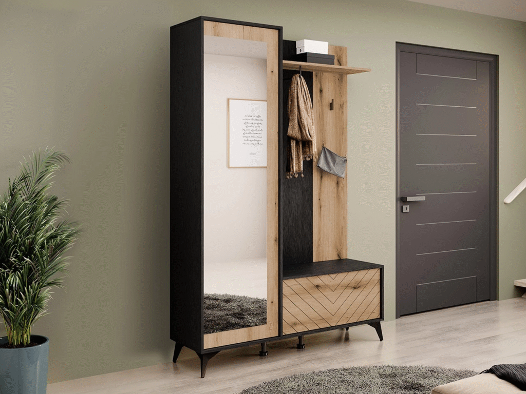 Welcher Garderobe eignet sich für einen schmalen Flur?