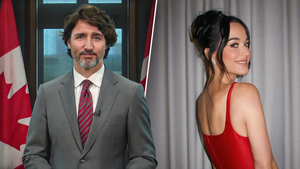 Katy Perry Justin Trudeau