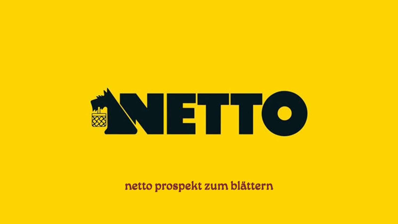 netto prospekt zum blättern