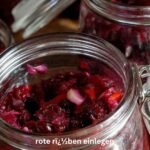 rote Rüben einlegen
